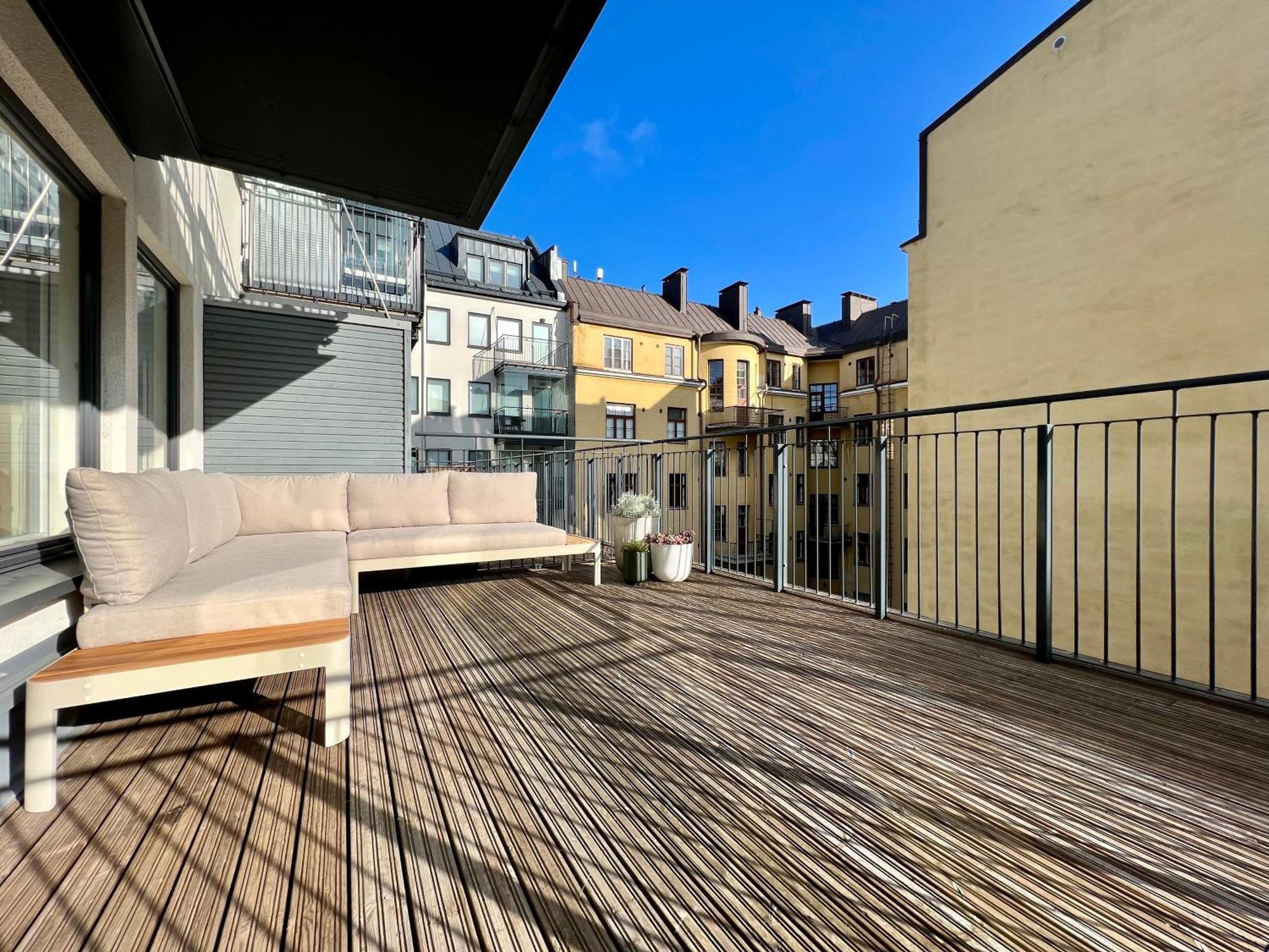 Modern Apartment With Private Terrace Helsinki Buitenkant foto